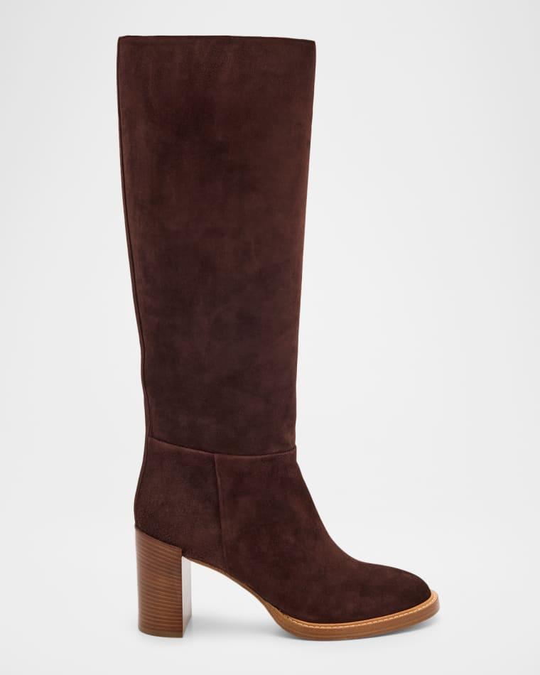 Bocca Suede Knee-High Boots by GABRIELA HEARST