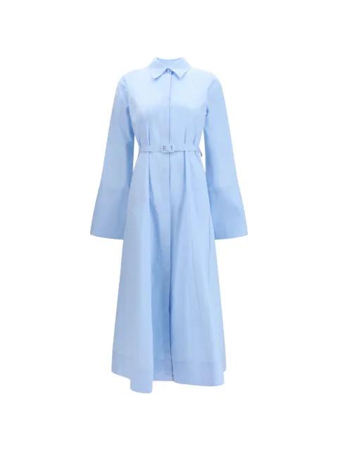 Carmina flared-sleeve dress by GABRIELA HEARST