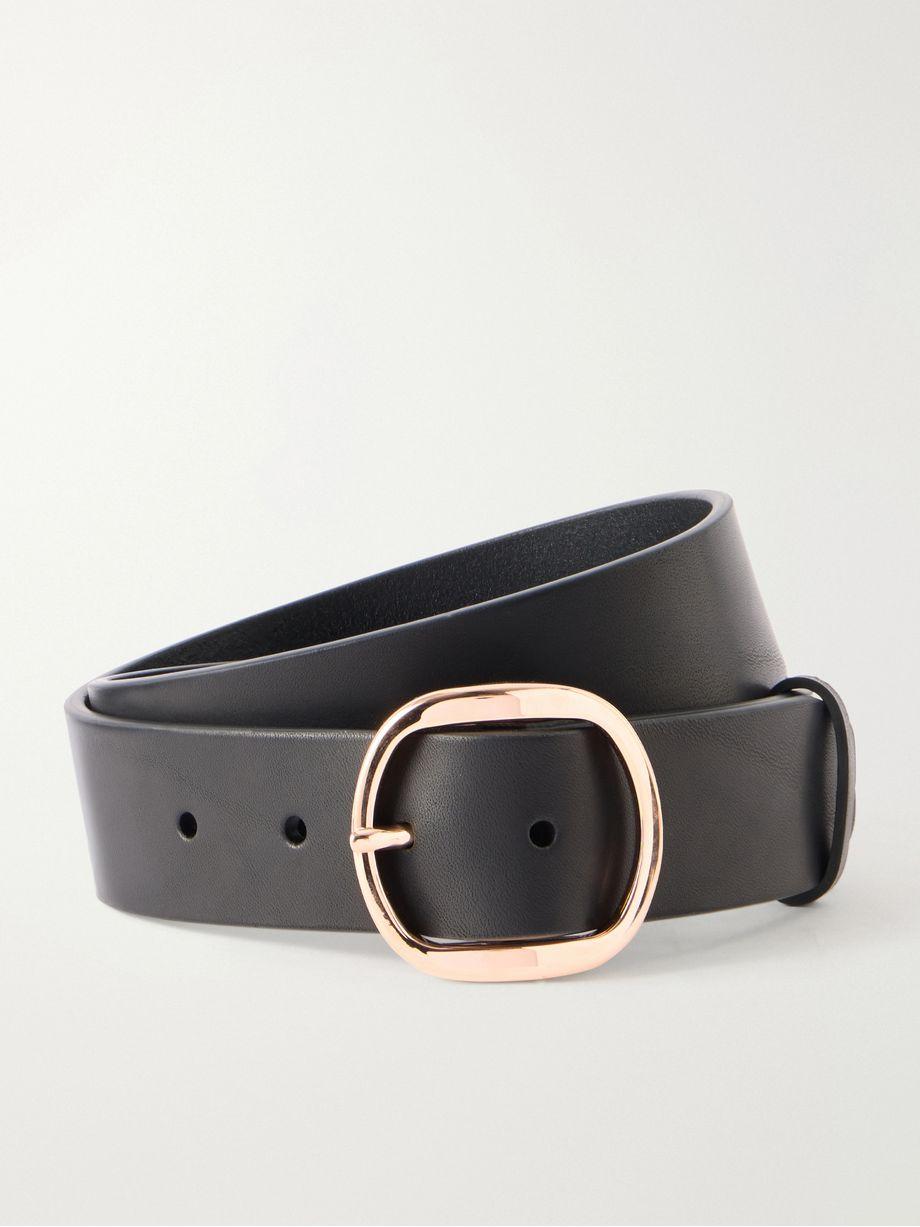 Elster leather belt by GABRIELA HEARST