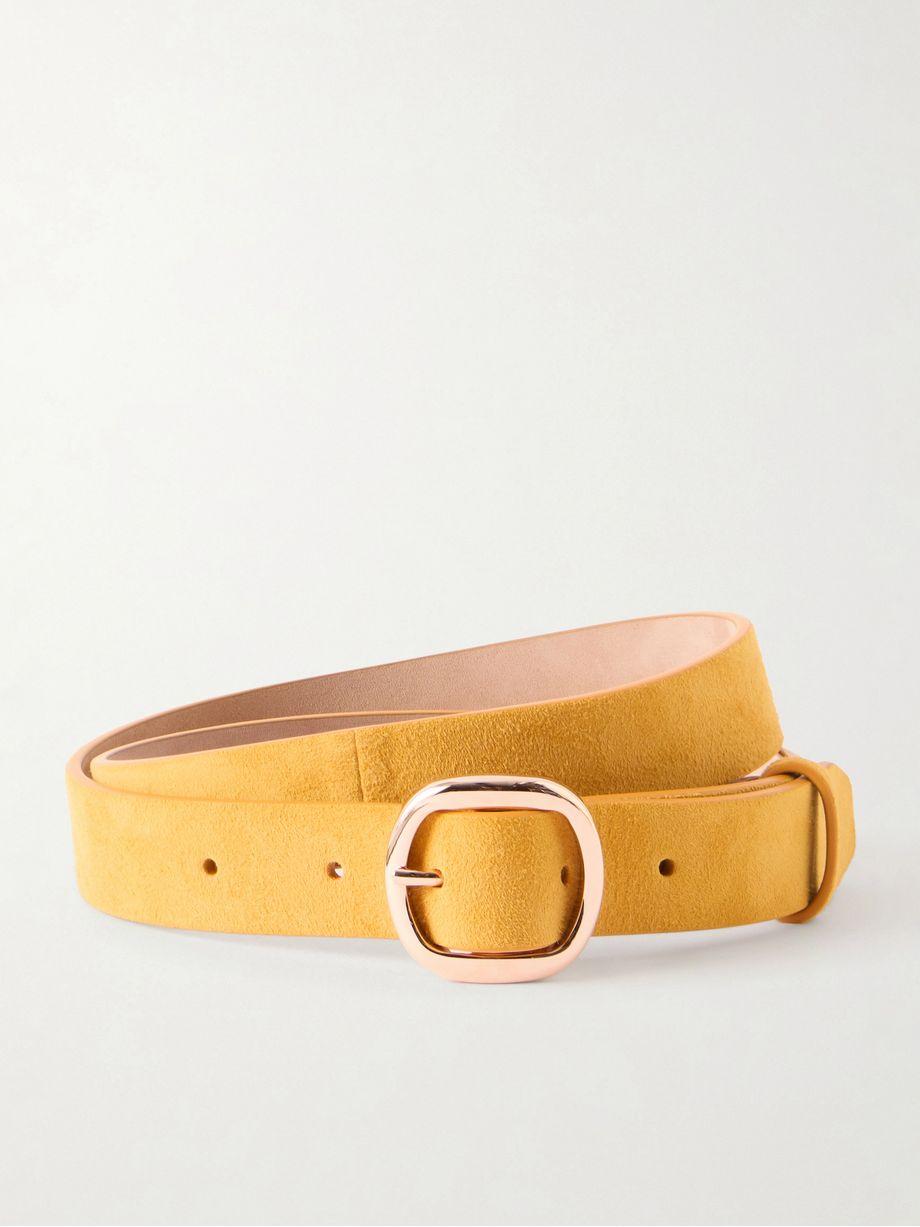 Elster suede belt by GABRIELA HEARST