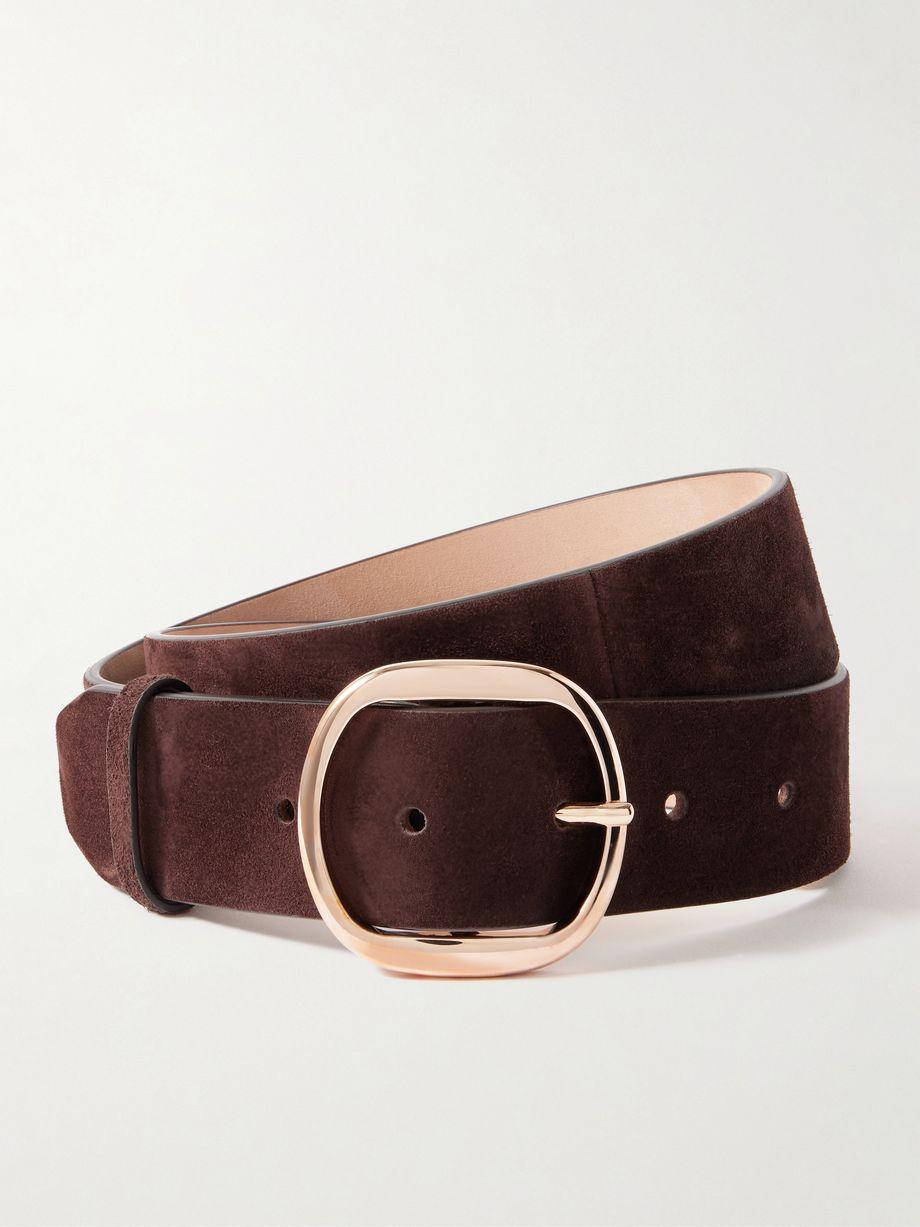 Elster suede belt by GABRIELA HEARST