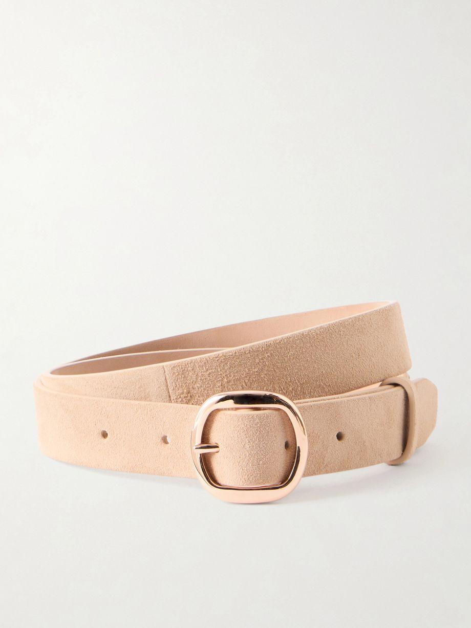 Elster suede belt by GABRIELA HEARST