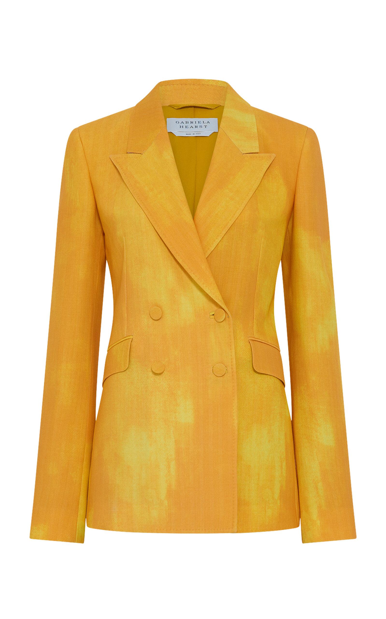 Gabriela Hearst Angela Dyed Wool Blazer - Moda Operandi by GABRIELA HEARST