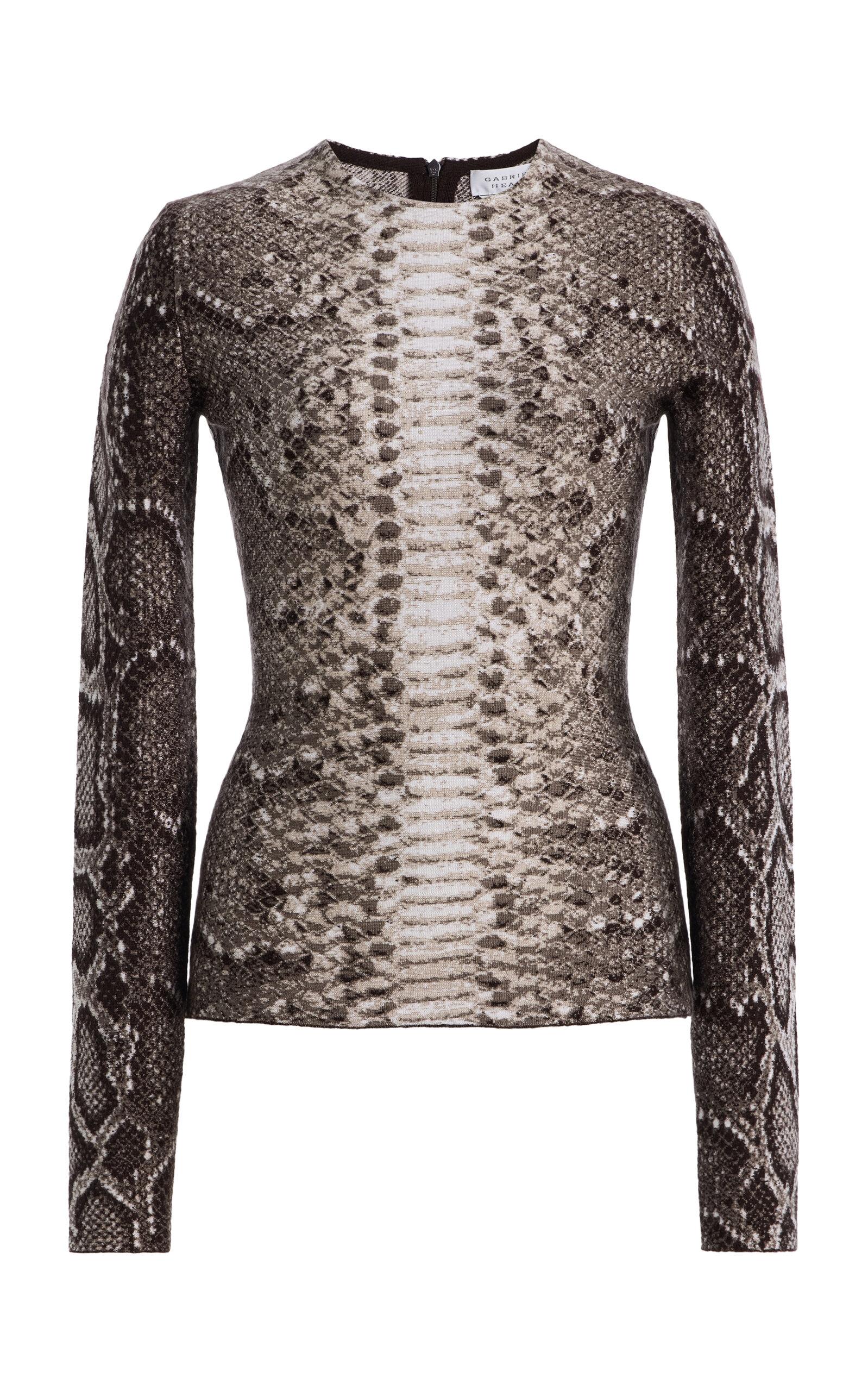 Gabriela Hearst Asha Printed Top - Moda Operandi by GABRIELA HEARST