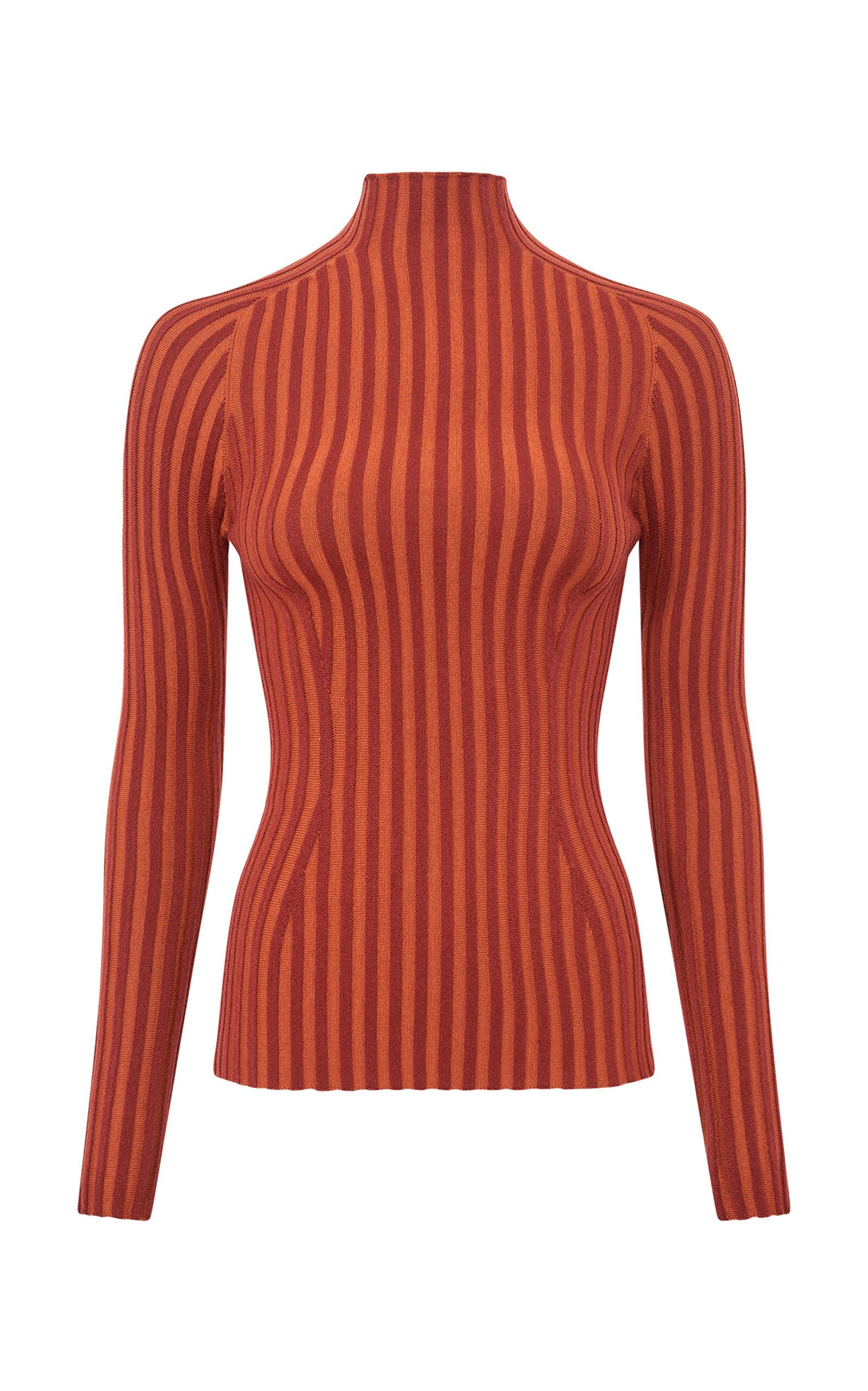 Gabriela Hearst Karlene Ribbed Virgin-Wool Top - Moda Operandi by GABRIELA HEARST