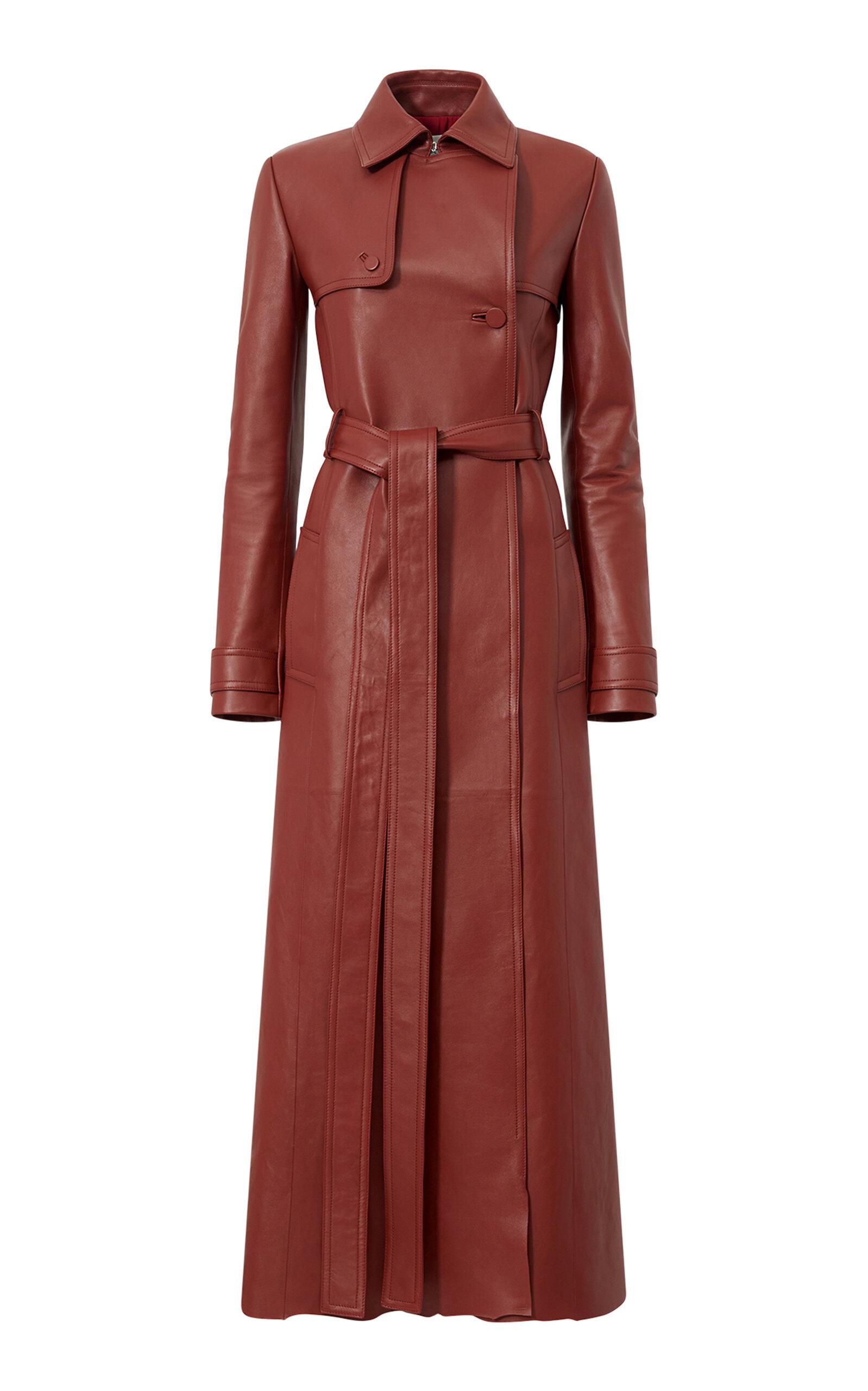 Gabriela Hearst - Pavel Beltedeather Trench Coat - Neutral - - Only At Moda Operandi by GABRIELA HEARST