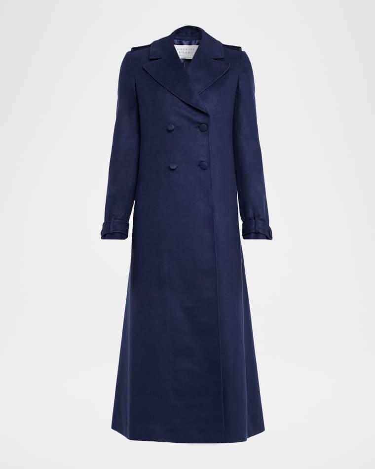 Houstt Double-Breasted Trench Coat by GABRIELA HEARST