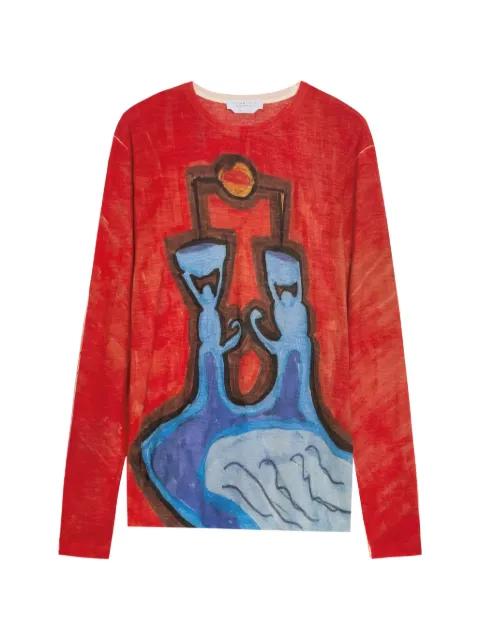 Isaro long-sleeve T-shirt by GABRIELA HEARST