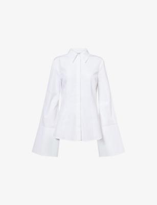 Jataya Long-Sleeve Cotton Shirt by GABRIELA HEARST