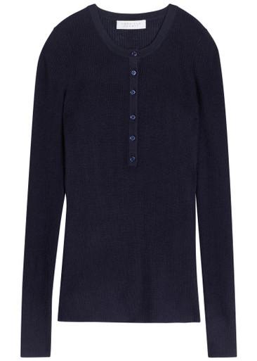 Julian Henley cashmere and silk-blend top by GABRIELA HEARST