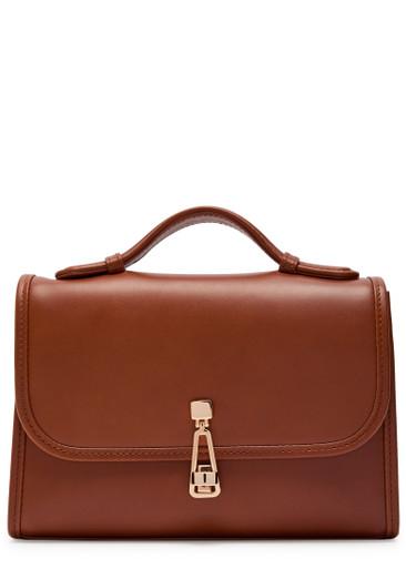 Leonora small leather top handle bag by GABRIELA HEARST