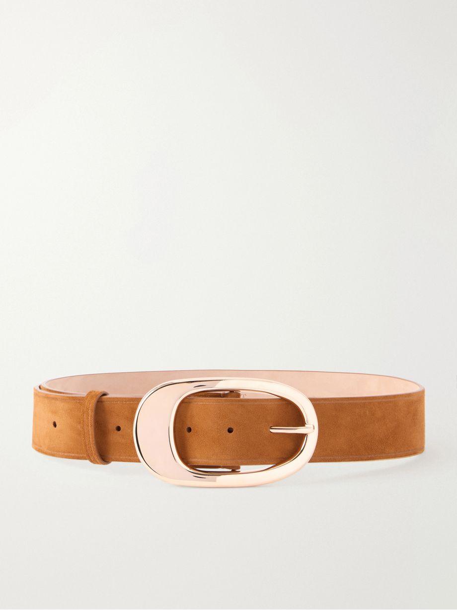 Lozewce suede belt by GABRIELA HEARST