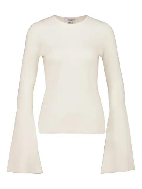 Mason bell-sleeve top by GABRIELA HEARST