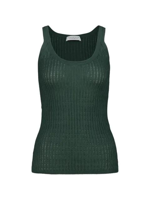 Nevin pointelle tank top by GABRIELA HEARST