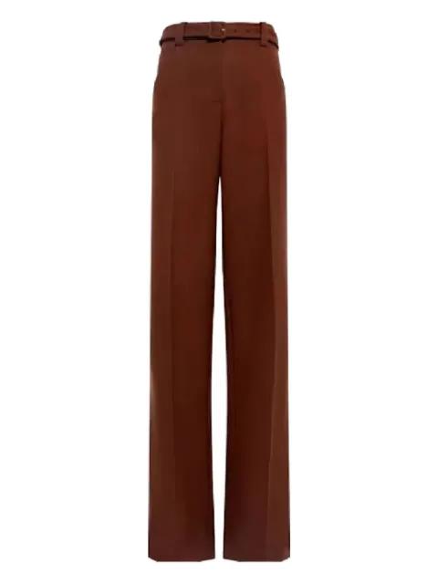 Norman belted-waist trousers by GABRIELA HEARST