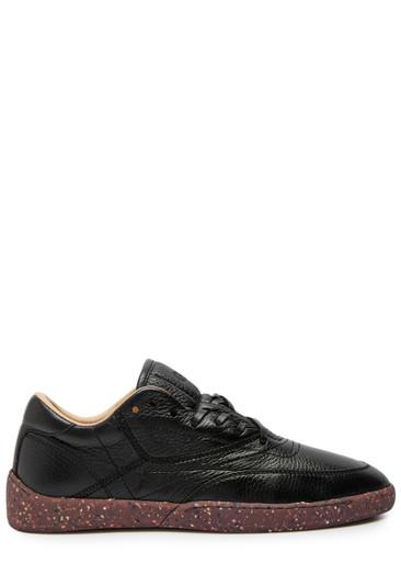 Ohio grained leather sneakers by GABRIELA HEARST