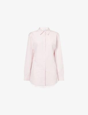 Reyes Long-Sleeve Relaxed Cotton Shirt by GABRIELA HEARST