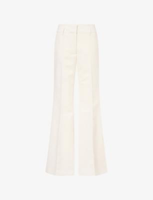 Rhein Flared Wool Trousers by GABRIELA HEARST