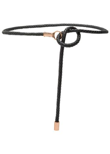 Rope leather belt by GABRIELA HEARST