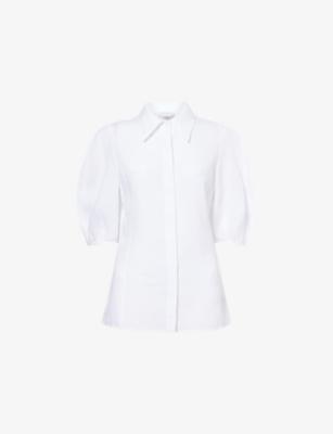 Sansi Short-Sleeve Linen Top by GABRIELA HEARST