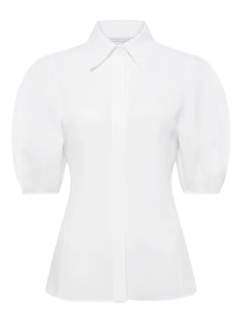 Sansi puff-sleeve shirt by GABRIELA HEARST