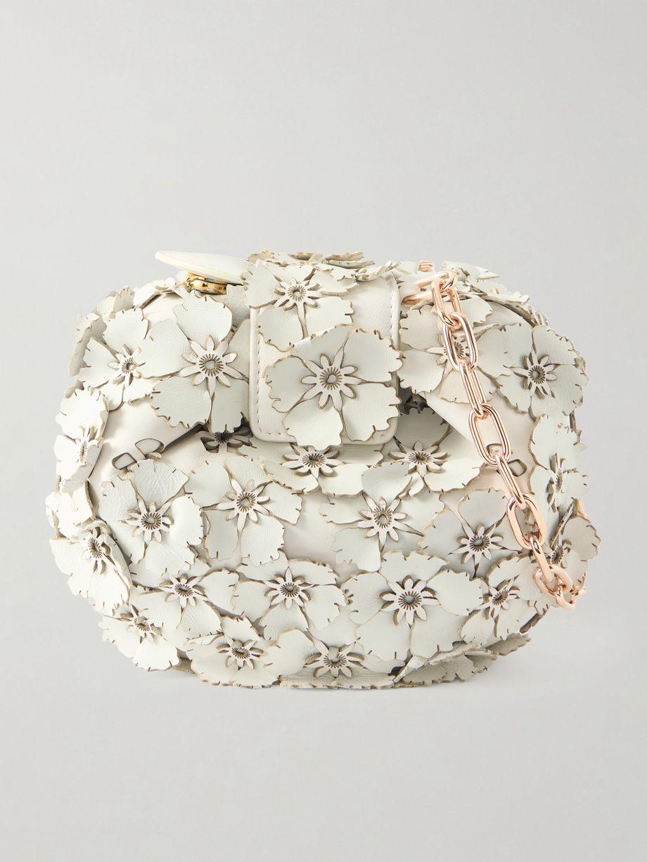 Soft Demi Appliquéd Leather Clutch by GABRIELA HEARST