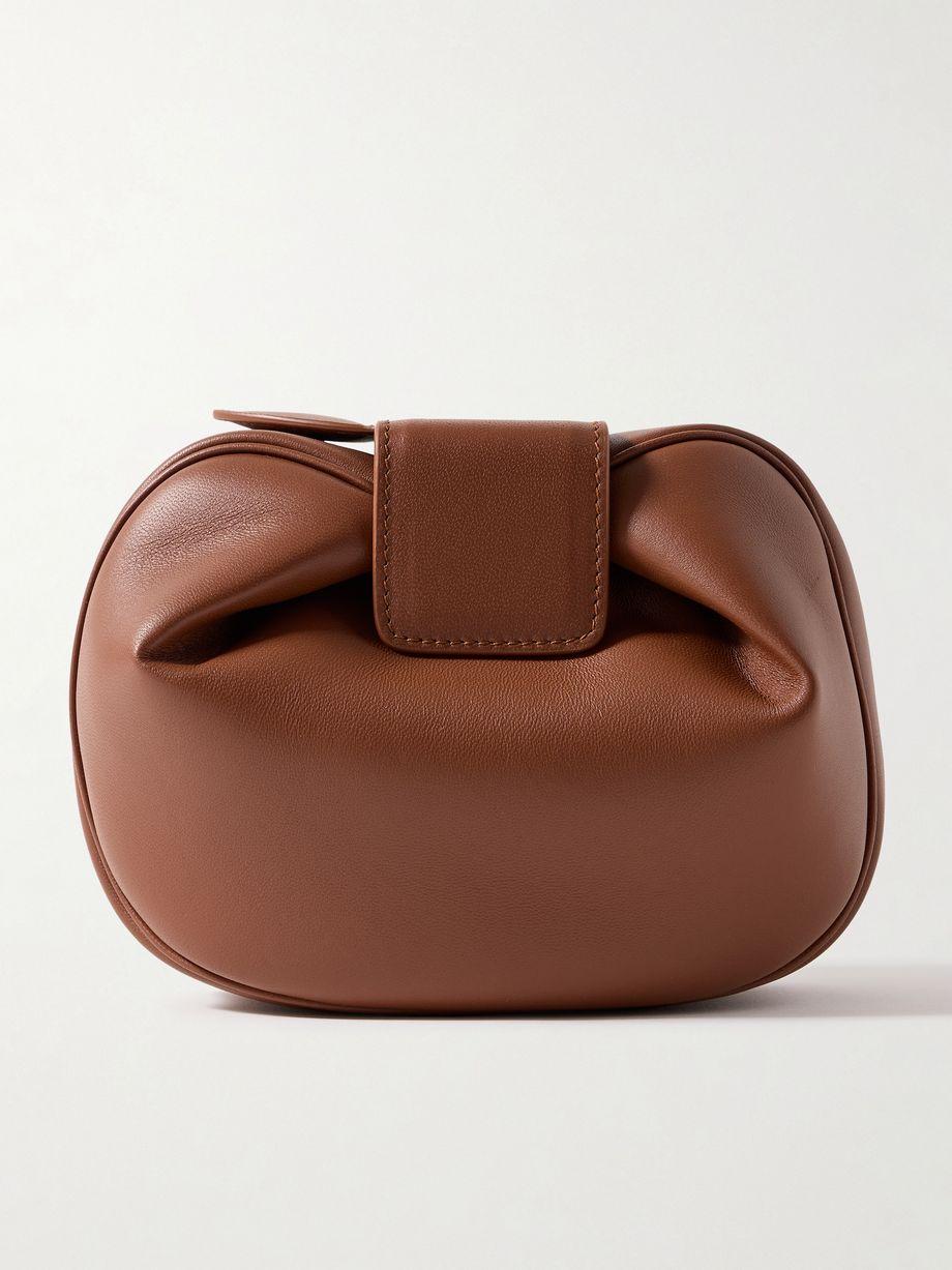 Soft Demi leather clutch by GABRIELA HEARST