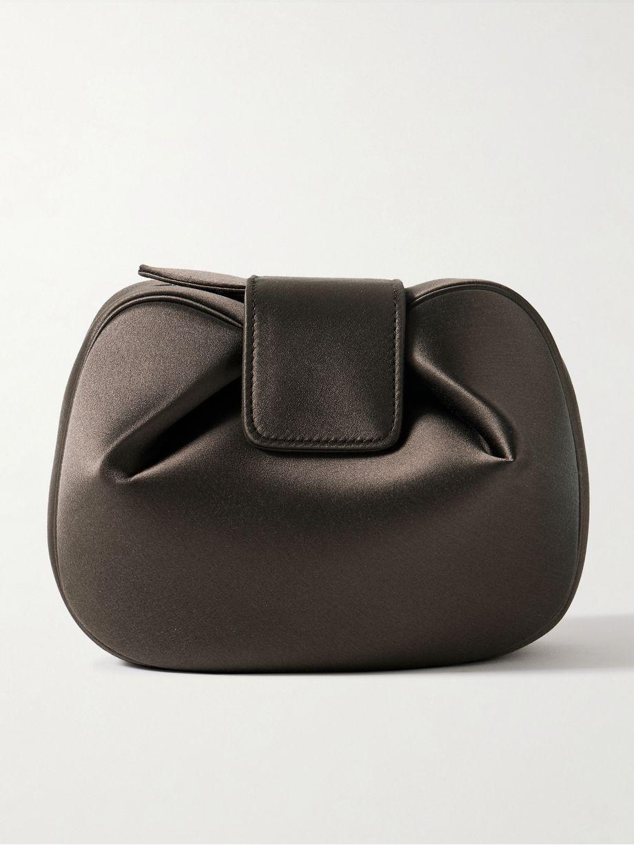 Soft Demi satin clutch by GABRIELA HEARST