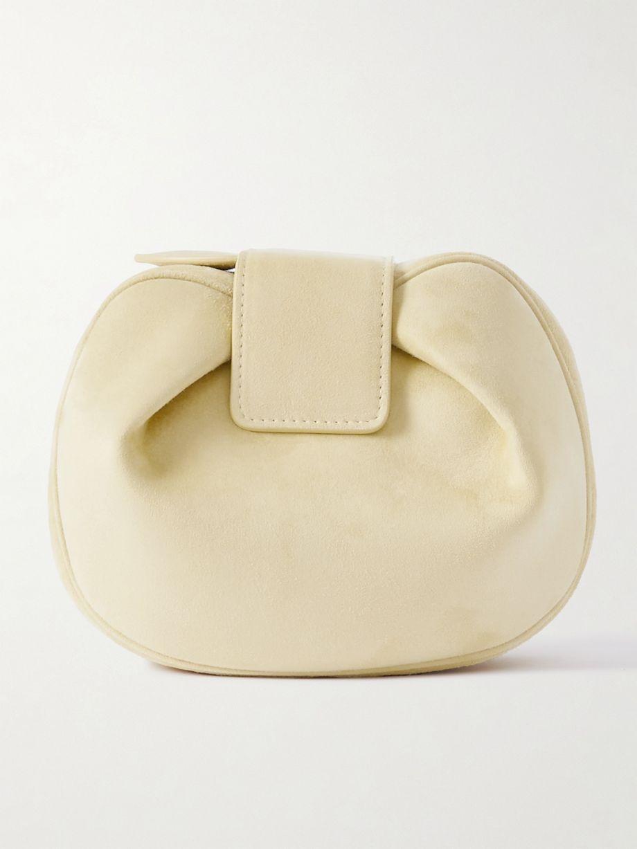 Soft Demi suede clutch by GABRIELA HEARST