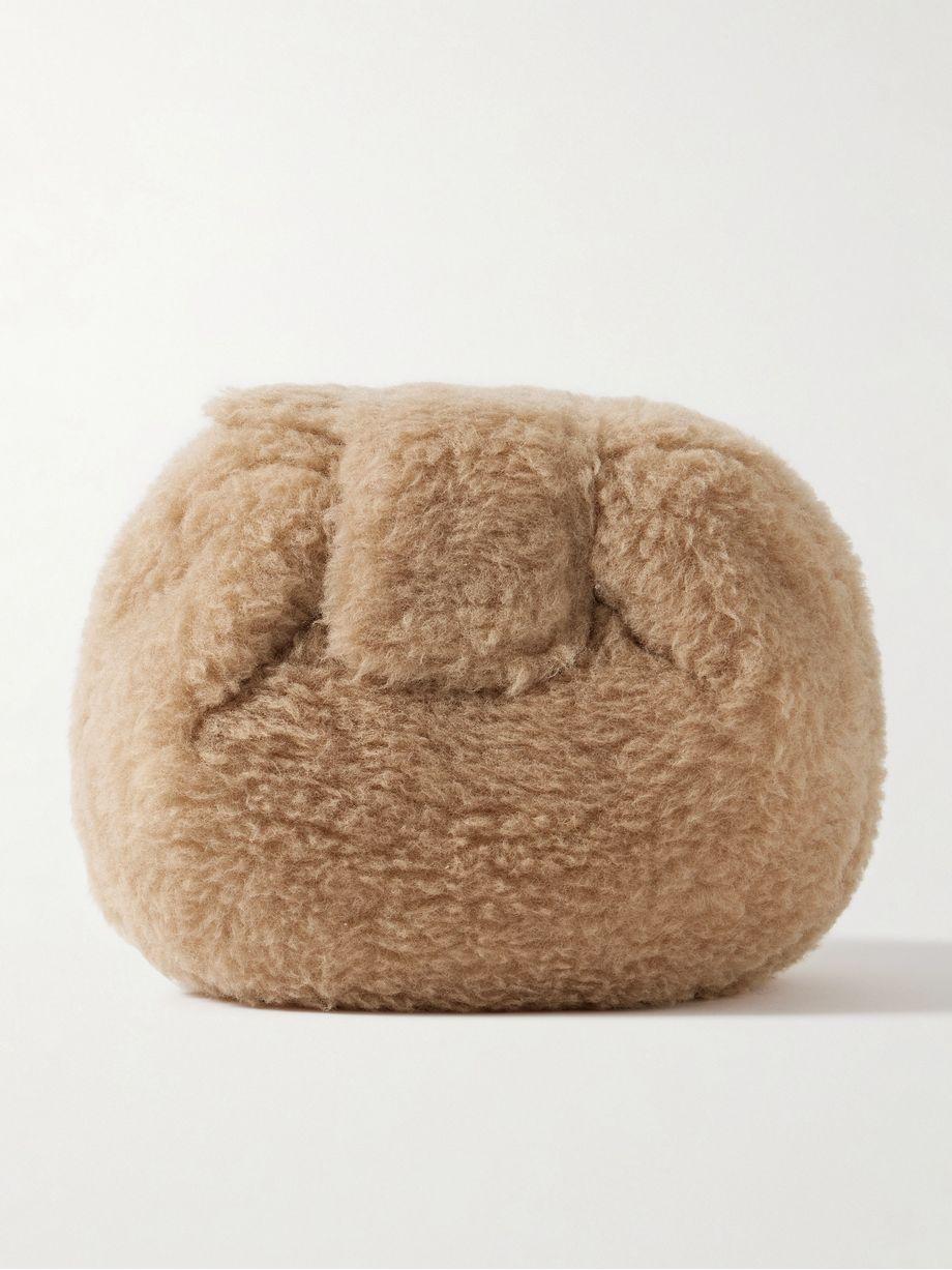 Soft Demi wool, silk and cashmere-blend clutch by GABRIELA HEARST