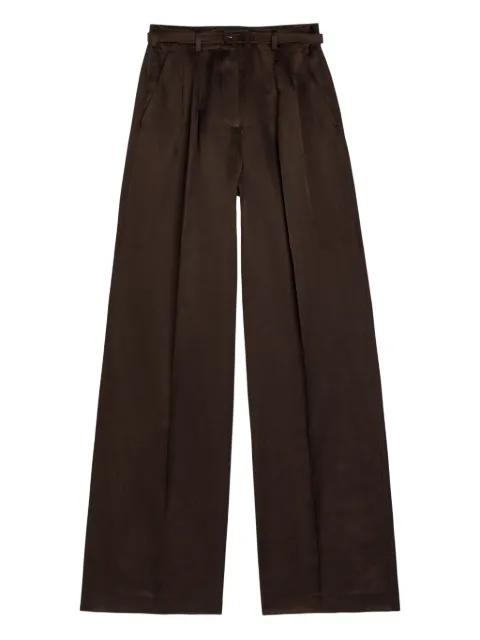 belt-detail trousers by GABRIELA HEARST