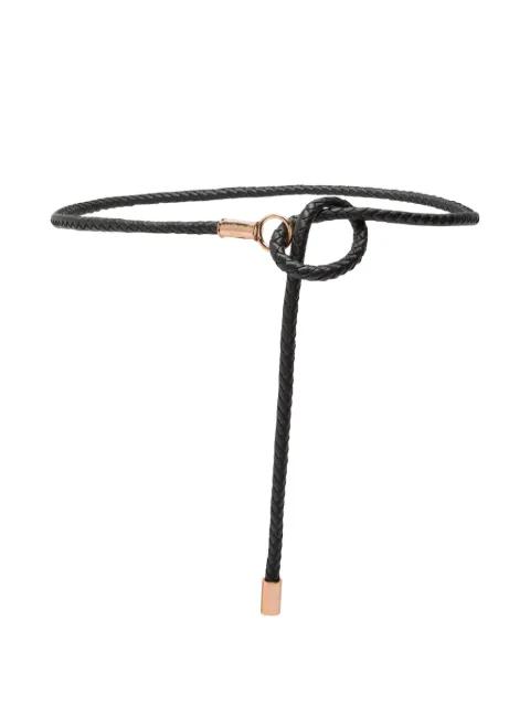 braided knot belt by GABRIELA HEARST