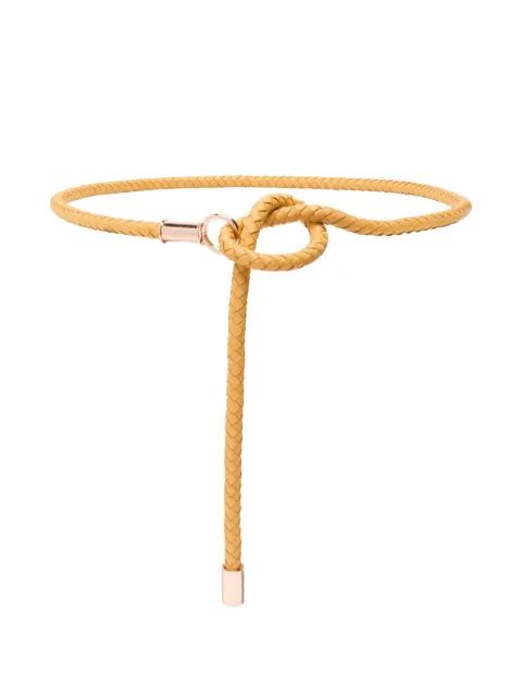 braided leather belt by GABRIELA HEARST