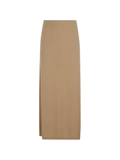 knitted cashmere skirt by GABRIELA HEARST