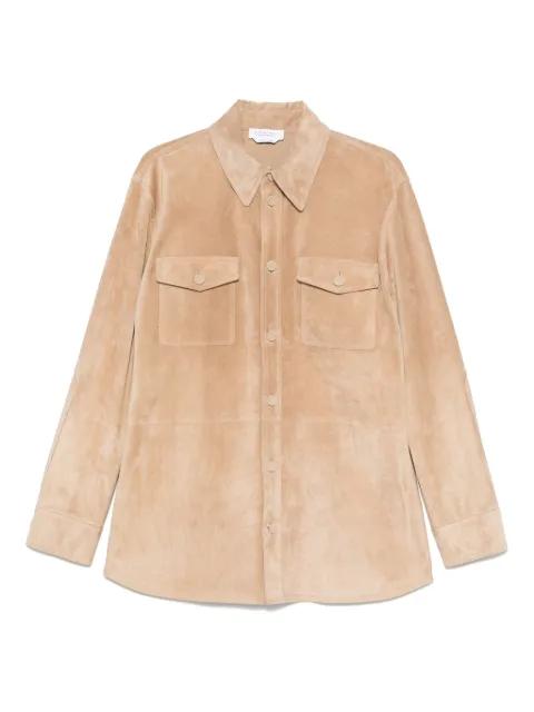 leather shirt by GABRIELA HEARST
