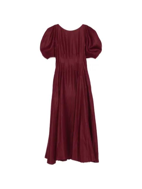 puff-sleeve maxi dress by GABRIELA HEARST