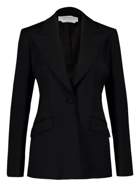 single-button wool blazer by GABRIELA HEARST