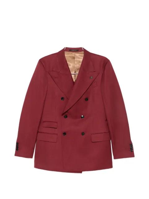 peak-lapel double-breasted suit by GABRIELE PASINI