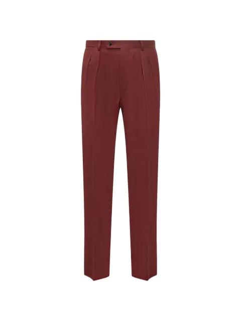 pleated pressed-crease trousers by GABRIELE PASINI