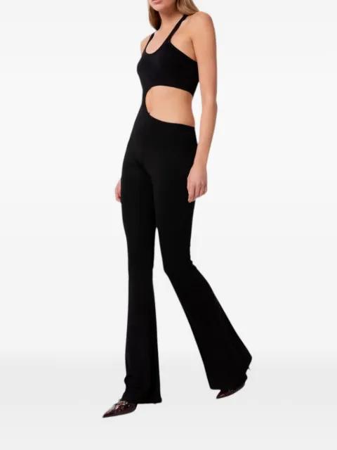 cut-out flared jumpsuit by GAELLE PARIS
