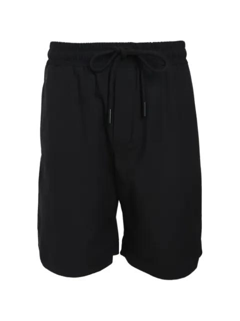 drawstring track shorts by GAELLE PARIS