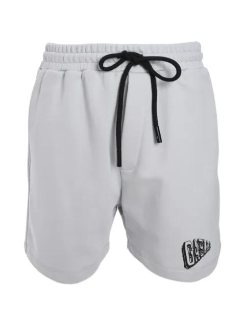 drawstring track shorts by GAELLE PARIS