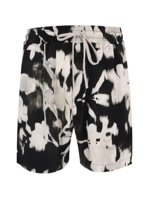 patterned bermuda shorts by GAELLE PARIS