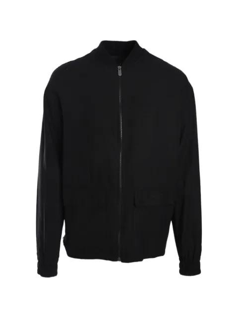 strap-detail bomber jacket by GAELLE PARIS