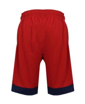 Men's Premium Active Moisture Wicking Workout Mesh Shorts With Trim by GALAXY BY HARVIC