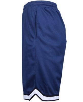 Men's Premium Active Moisture Wicking Workout Mesh Shorts with Trim by GALAXY BY HARVIC