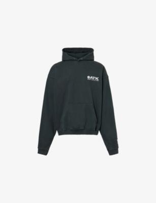 ATK  Music Lives Graphic-Print Long-Sleeve Cotton-Jersey  Hoody by GALLERY DEPT.