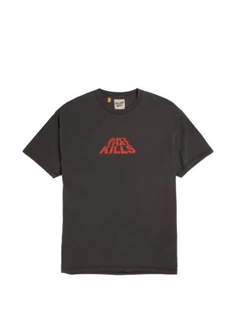 ATK graphic-print crew-neck T-shirt by GALLERY DEPT.