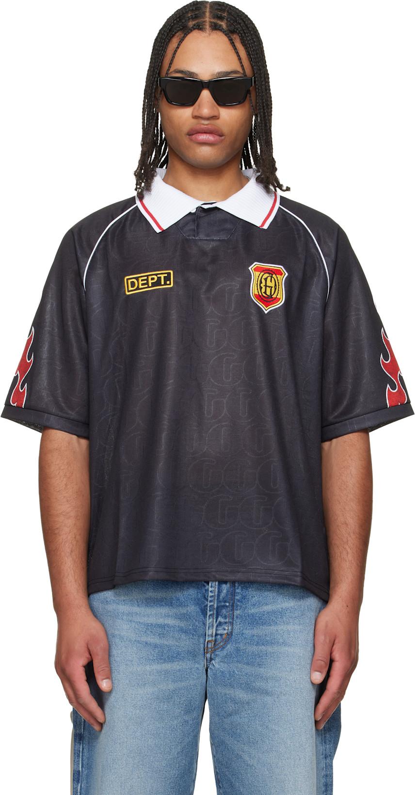 Black Japan Jersey by GALLERY DEPT.