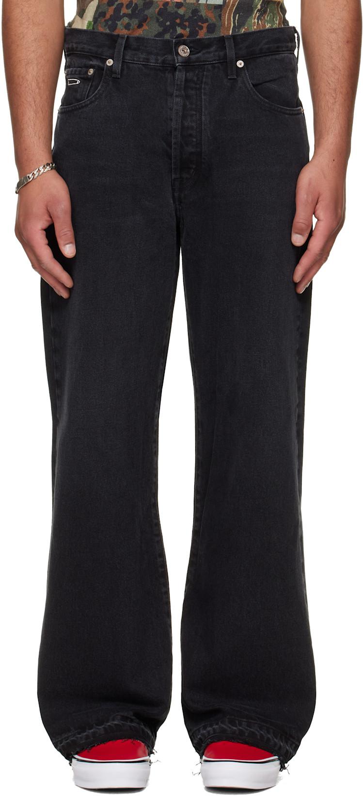 Black Melrose Jeans by GALLERY DEPT.